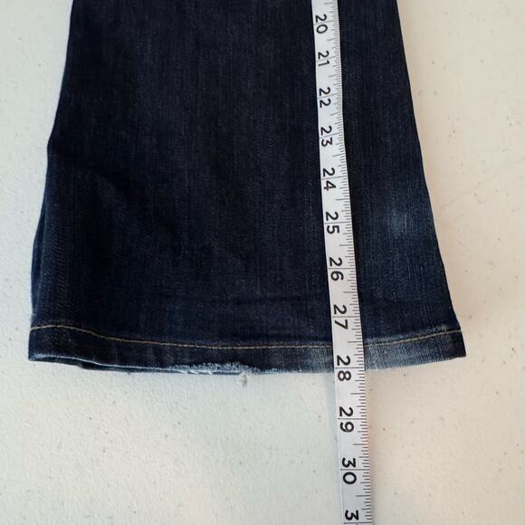 PAIGE Womens Sz 27 Jeans Hidden Hills Mid-Rise Bootcut Super McKinley Dark Denim - Picture 14 of 14